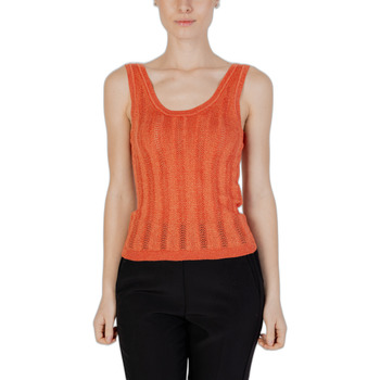 textil Mujer Camisetas sin mangas Jacqueline De Yong 15317345 Naranja