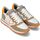 Zapatos Hombre Deportivas Moda Philippe Model TKLU WN02 - TROPEZ HAUTE LOW-MONDIAL NEON BLANC/ORANGE Blanco