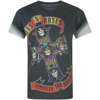 textil Hombre Camisetas manga larga Guns N Roses Appetite Negro