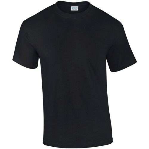 textil Hombre Camisetas manga larga Gildan GD02 Negro