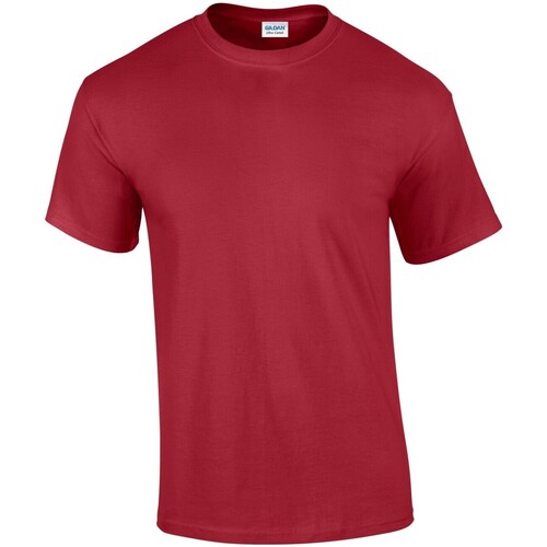 textil Hombre Camisetas manga larga Gildan GD02 Rojo
