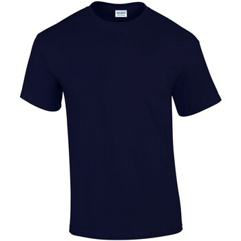 textil Hombre Camisetas manga larga Gildan GD02 Azul