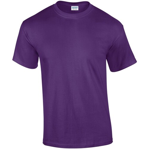 textil Hombre Camisetas manga larga Gildan GD02 Violeta