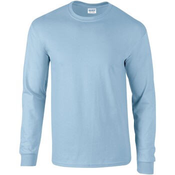 textil Camisetas manga larga Gildan Ultra Azul