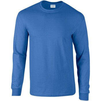 textil Camisetas manga larga Gildan PC6430 Azul