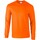 textil Camisetas manga larga Gildan Ultra Naranja