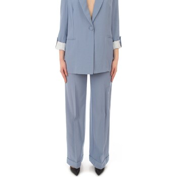 textil Mujer Pantalones con 5 bolsillos Twin Set 241TF2041 Azul