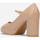 Zapatos Mujer Zapatos de tacón La Modeuse 70010_P163153 Beige