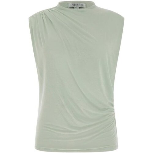 textil Tops y Camisetas Guess W4GP25 KACM2 - Mujer Verde