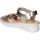 Zapatos Mujer Sandalias Pitillos 5540 Oro