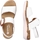 Zapatos Mujer Sandalias Remonte 228322 Blanco