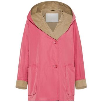 textil Mujer Chaquetas / Americana Oof Chaqueta Reversible Mujer Antique Pink/Beige Rosa
