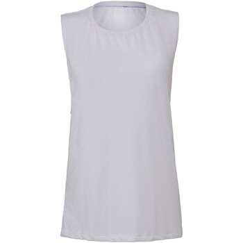 textil Mujer Camisetas sin mangas Bella + Canvas BL8803 Blanco