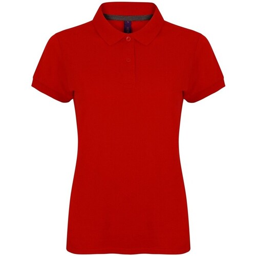 textil Mujer Camisas Henbury H102 Rojo