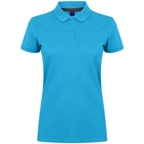 textil Mujer Camisas Henbury H102 Azul