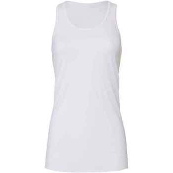 textil Mujer Camisetas sin mangas Bella + Canvas BE089 Blanco