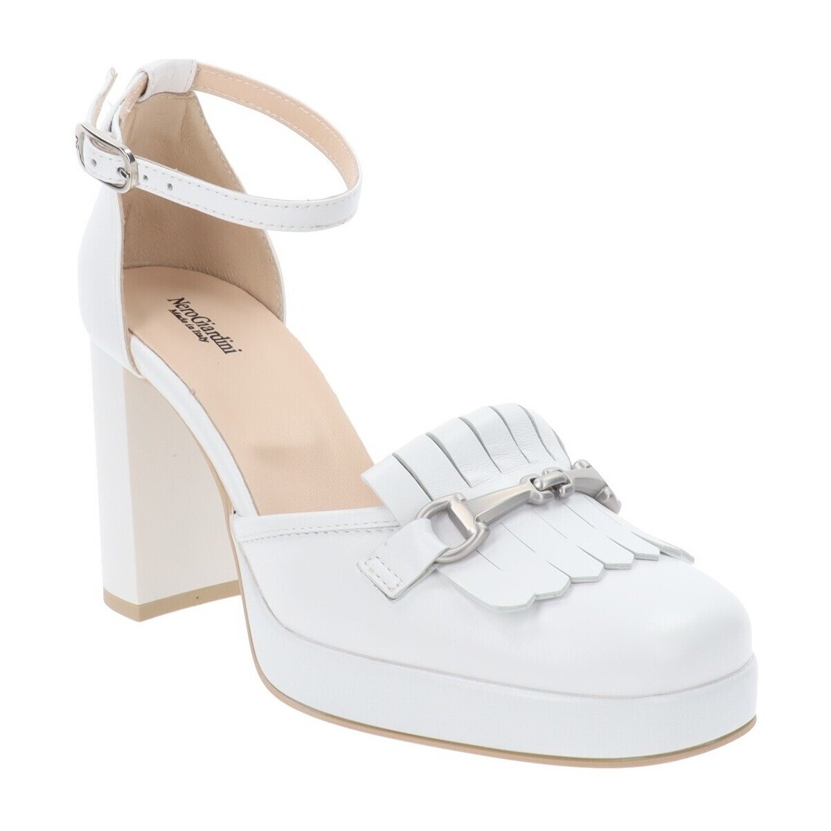 Zapatos Mujer Zapatos de tacón NeroGiardini E409460D Blanco
