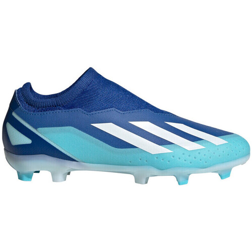 Zapatos Niños Fútbol adidas Originals X CRAZYFAST.3 LL FG J AZ Azul