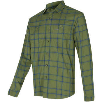textil Hombre Camisas manga larga Trango CAMISA ZERNEZ Verde