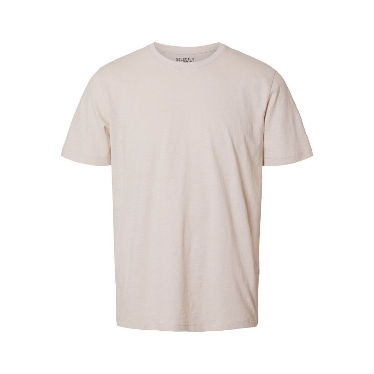 textil Hombre Tops y Camisetas Selected 16092508 ASPEN-OATMEAL Beige