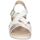 Zapatos Mujer Sandalias Pitillos 2801 Blanco
