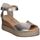Zapatos Mujer Sandalias Pitillos 5521 Oro