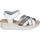 Zapatos Mujer Sandalias Pitillos 5540 Blanco