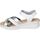 Zapatos Mujer Sandalias Pitillos 5540 Blanco