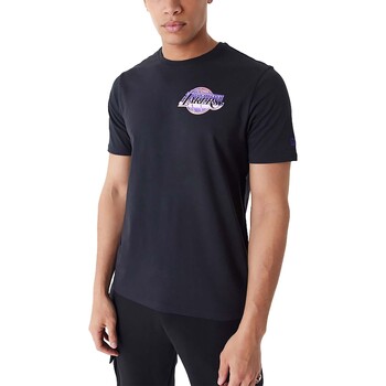 textil Hombre Tops y Camisetas New-Era Nba Holographic Os Tee Loslak  Blktrp Negro