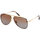 Relojes & Joyas Gafas de sol Tom Ford Occhiali da Sole  Leon FT1071/S 30F Oro