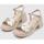 Zapatos Mujer Sandalias Wonders D-1011 Gris