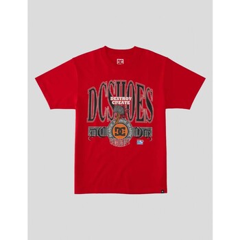 DC Shoes CAMISETA  SHY TOWN TEE  RED Rojo