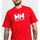 textil Camisetas manga corta Helly Hansen Camiseta roja  Logo Rojo