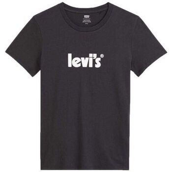 textil Camisetas manga corta Levi's Camiseta Negra Levi´s® The Perfect Negro