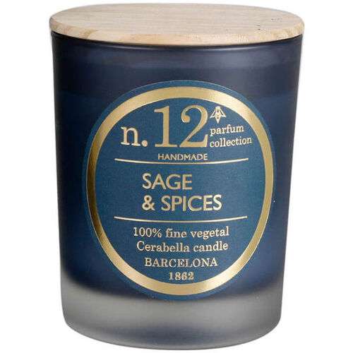 Casa Velas / difusor Cerabella Vela aromática  Sage & Spice Azul