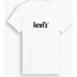 textil Camisetas manga corta Levi's Camiseta Blanca  Perfect Seasonal Blanco