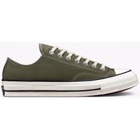 Zapatos Deportivas Moda Converse Zapatillas  verde Chuck 70 Canva Verde