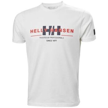 Helly Hansen camiseta  blanca  RWB Graphi Blanco