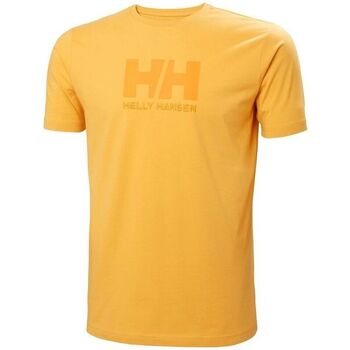 textil Camisetas manga corta Helly Hansen Camiseta amarilla HH Men´s Logo T-shirt Amarillo