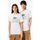 textil Camisetas manga corta Lacoste Camiseta Blanca  Regular Fit Blanco