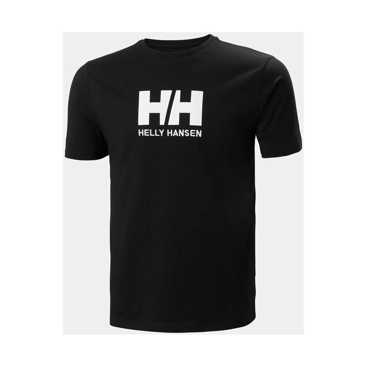 textil Camisetas manga corta Helly Hansen Camiseta Negra  Logo Black Negro