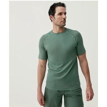 textil Camisetas manga corta Born Living Yoga Camiseta Verde  Nyong Verde