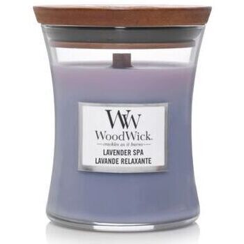 Casa Velas / difusor Woodwick Vela  Core Medium Lavender Spa Violeta