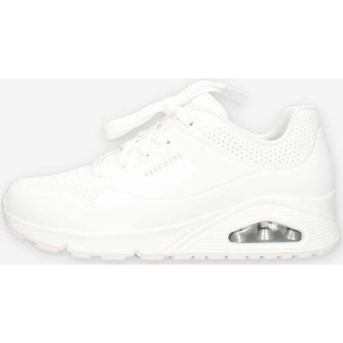 Zapatos Mujer Zapatillas altas Skechers 73690-W Blanco