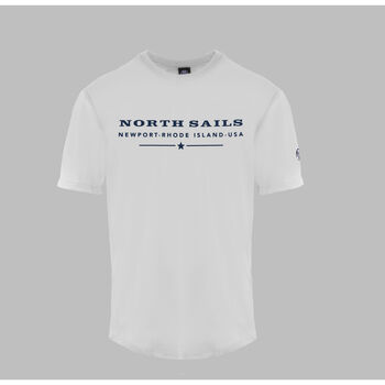 textil Hombre Tops y Camisetas North Sails 9024020101 White Blanco