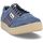 Zapatos Deportivas Moda Morrison Zapatillas Serraje Azul  Zeus Azul
