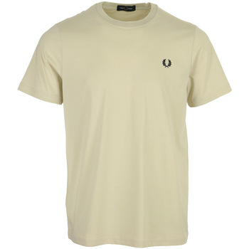 Fred Perry Crew Neck T-Shirt Beige