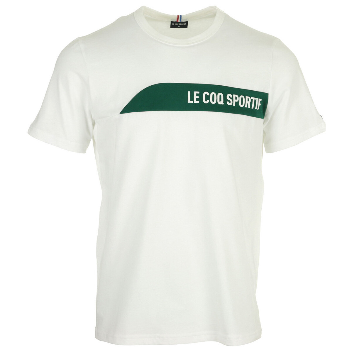 textil Hombre Camisetas manga corta Le Coq Sportif Saison 2 Tee Ss N°1 Blanco