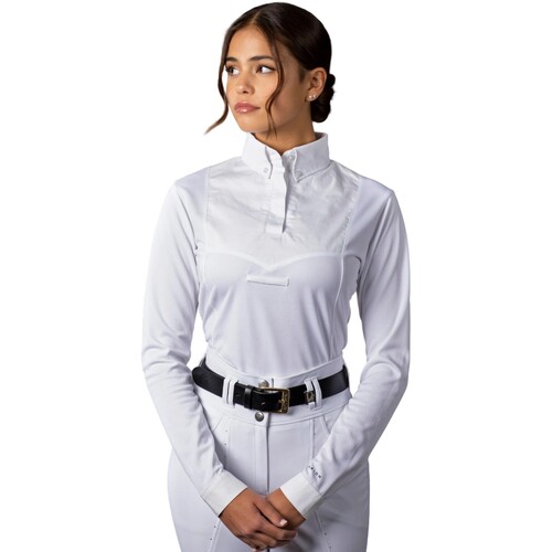 textil Mujer Camisas Aubrion ER1886 Blanco