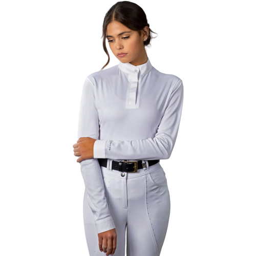 textil Mujer Camisas Aubrion ER1887 Blanco